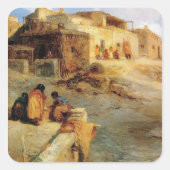 アンインディアンプエブロラグーナニューメキシコ – 1906 スクエアシール (正面)