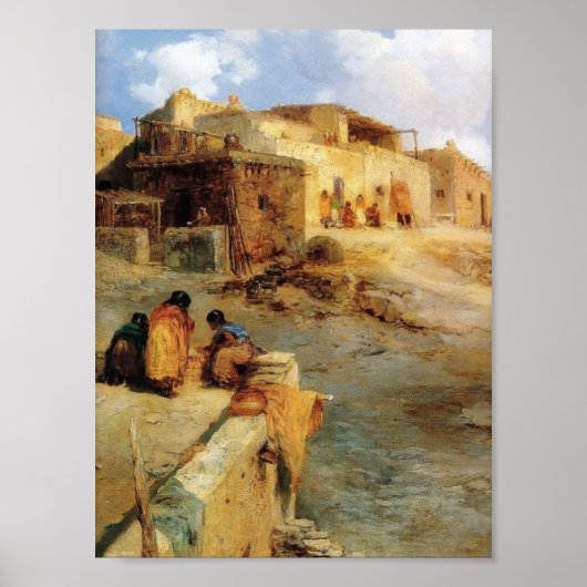 アンインディアンプエブロラグーナニューメキシコ – 1906 ポスター (正面)