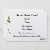 アンエレガント大事な行事- SRF 招待状 (裏面)