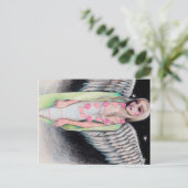 アンエンジェルオリジナルアートイラストレーションキムターナーアート ポストカード (スタンド正面)