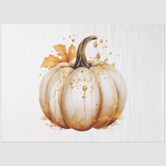 アンオータムカボチャデザインコレクション14 薄葉紙 (正面)