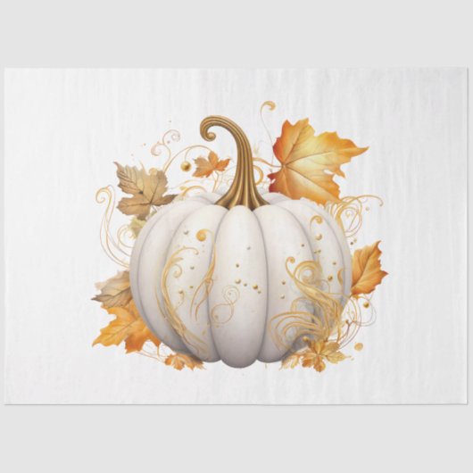 アンオータムカボチャデザインコレクション15 薄葉紙 (正面)