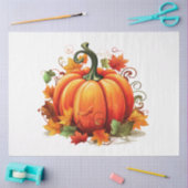 アンオータムカボチャデザインコレクション17 薄葉紙 (クラフト)