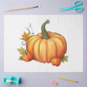 アンオータムカボチャデザインコレクション5 薄葉紙 (クラフト)