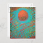 アンカソフィア装飾芸術：こ来こで太陽 ポストカード (正面/裏面)