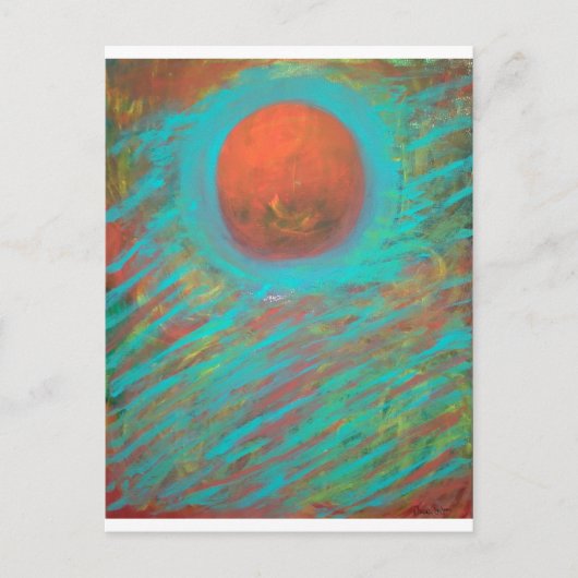 アンカソフィア装飾芸術：こ来こで太陽 ポストカード (正面)