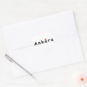 アンカラが大好き ハートシール (封筒)