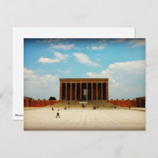 アンカラのアタチュルク記念碑 ポストカード (正面/裏面)