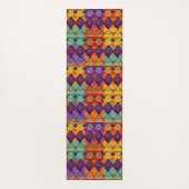 アンカラインスパイア鮮やかー2デザイン ヨガマット (裏面)