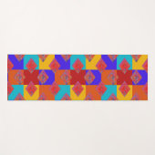 アンカラインスパイア鮮やかー2デザイン ヨガマット (正面(横))