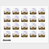 アンカラクラシックトルコカテペモスク スクエアシール (シート)