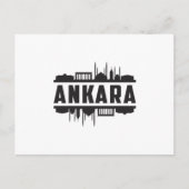 アンカラターキーシティスカイラインシティスケープアイディア ポストカード (正面)