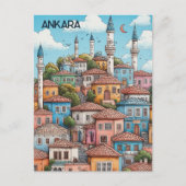 アンカラトゥルキエへの旅行 ポストカード (正面)