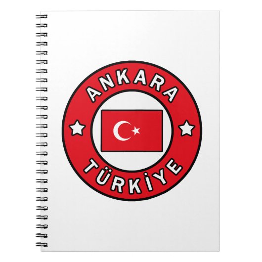 アンカラトゥルキエ ノートブック (正面)