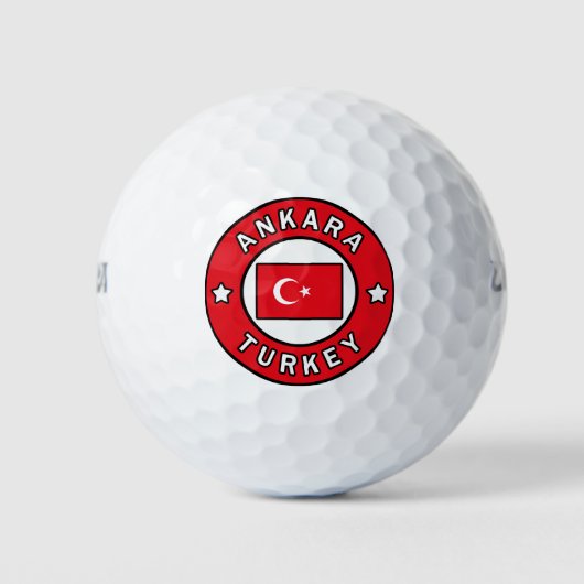 アンカラトルコ ゴルフボール (正面)