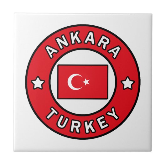 アンカラトルコ タイル (正面)