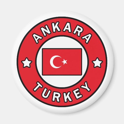 アンカラトルコ マグネット (正面)