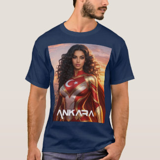 アンカラ - トルコ Tシャツ