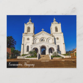 アンカルナシオン、パラグアイ、教会 ポストカード