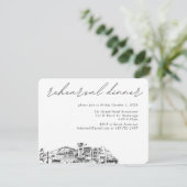 アンカレジ結婚のリハエレガントーサルディナー エンクロージャーカード (スタンド正面)