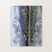 アンカレッジアラスカのスカイライン ジグソーパズル (縦)