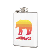 アンカレッジアラスカレインボーベア フラスク (左)