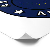 アンカレッジアラスカ ポスター (角)