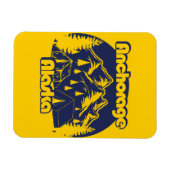 アンカレッジアラスカ マグネット (横)