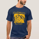 アンカレッジアラスカ Tシャツ (正面)