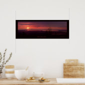 アンカレッジサンセット ポスター (キッチン)