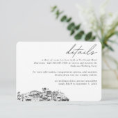 アンカレッジズ結婚ホテルルームブロック詳細 エンクロージャーカード (スタンド正面)