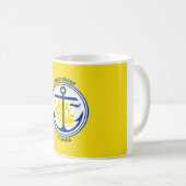 アンカレッジ市旗（アラスカ） コーヒーマグカップ (正面右)