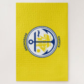 アンカレッジ市旗（アラスカ） ジグソーパズル (縦)