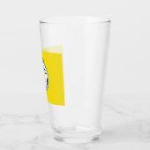 アンカレッジ市旗（アラスカ） タンブラーグラス (左)