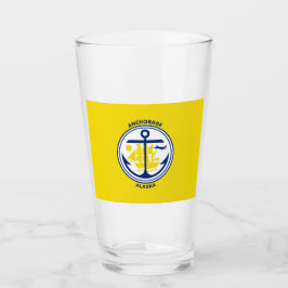 アンカレッジ市旗（アラスカ） タンブラーグラス