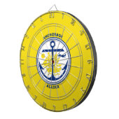 アンカレッジ市旗（アラスカ） ダーツボード (正面右)