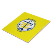 アンカレッジ市旗 タイル (側面)