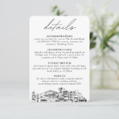 アンカレッジ結婚の詳細エンクロージャカード エンクロージャーカード (スタンド正面)