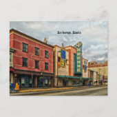 アンカレッジ都市景観 ポストカード (正面)