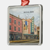 アンカレッジ都市景観 メタルオーナメント (左)