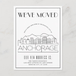アンカレッジ | モダンデコシティ 住所変更のお知らせ 案内ポストカード