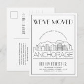 アンカレッジ | モダンデコシティ 住所変更のお知らせ 案内ポストカード (正面/裏面)