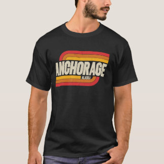 アンカレッジAKヴィンテージ土産 Tシャツ