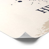 アンカーされたソウルヘブル6:19聖書の詩 ポスター (角)