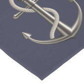 アンカーされたロープ ミディアムテーブルランナー (コーナー)