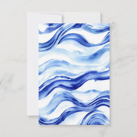 アンカーされた愛航海の男の子の赤ちゃんシャワー サンキューカード (裏面)