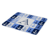 アンカーのモノグラム カッティングボード (角)