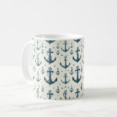 アンカーを失くした コーヒーマグカップ (正面左)