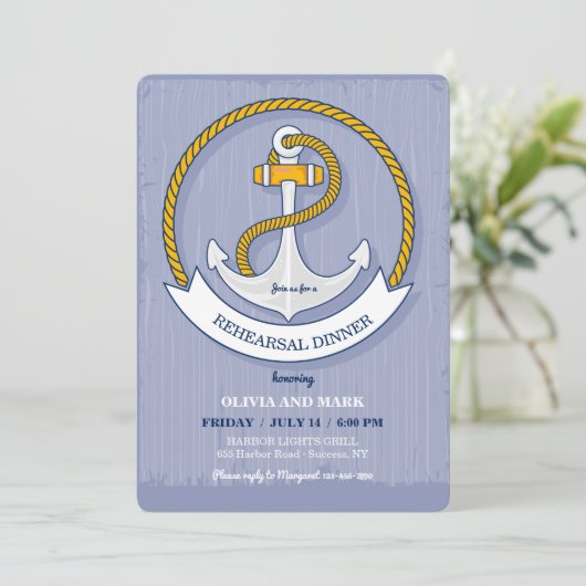 アンカー出発 招待状 (スタンド正面)