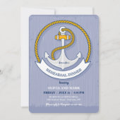 アンカー出発 招待状 (正面)